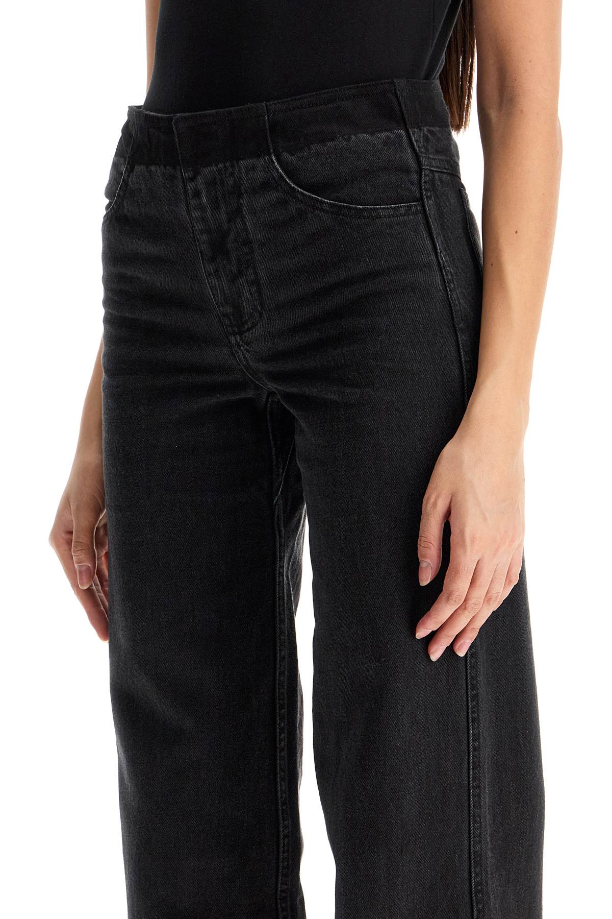 Christopher Esber low-waisted deconstructed jeans Jeans Christopher Esber