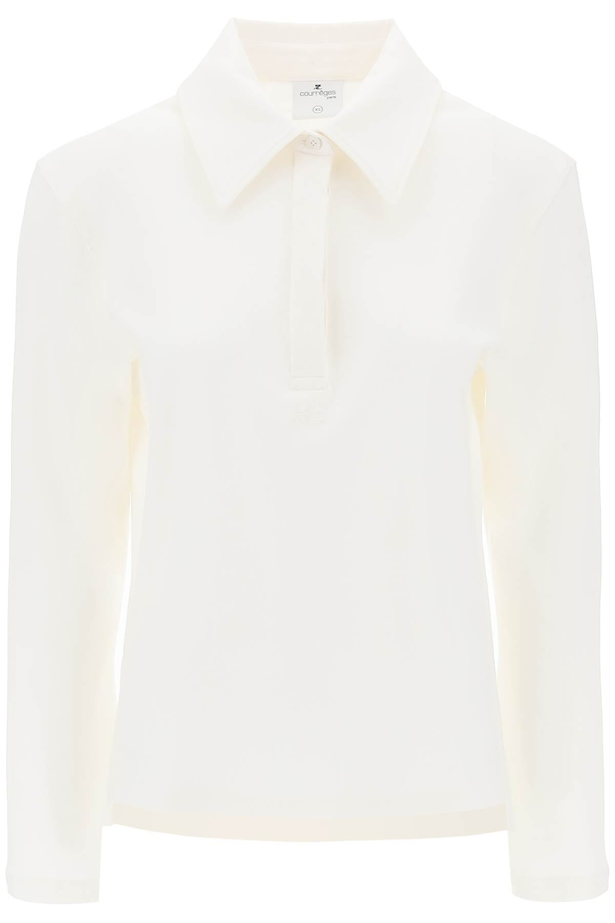 Courreges cotton piqué polo shirt Topwear Courreges