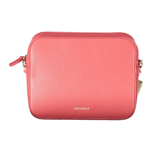 Coccinelle Pink Leather Women Handbag Coccinelle