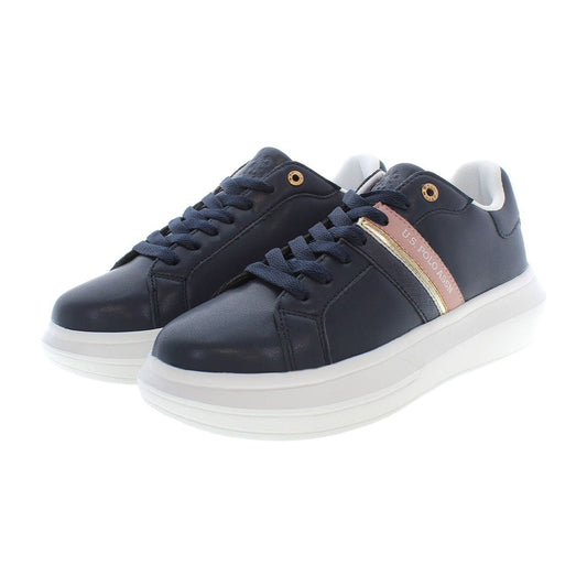 U.S. POLO ASSN. Blue Polyester Women Sneaker U.S. POLO ASSN.