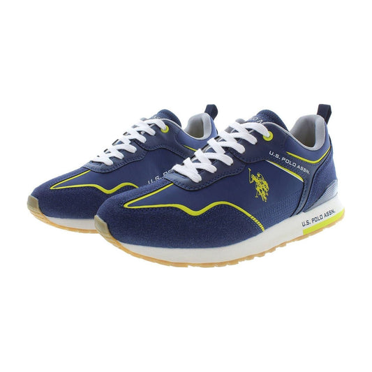 U.S. POLO ASSN. Blue Polyester Men Sneaker U.S. POLO ASSN.