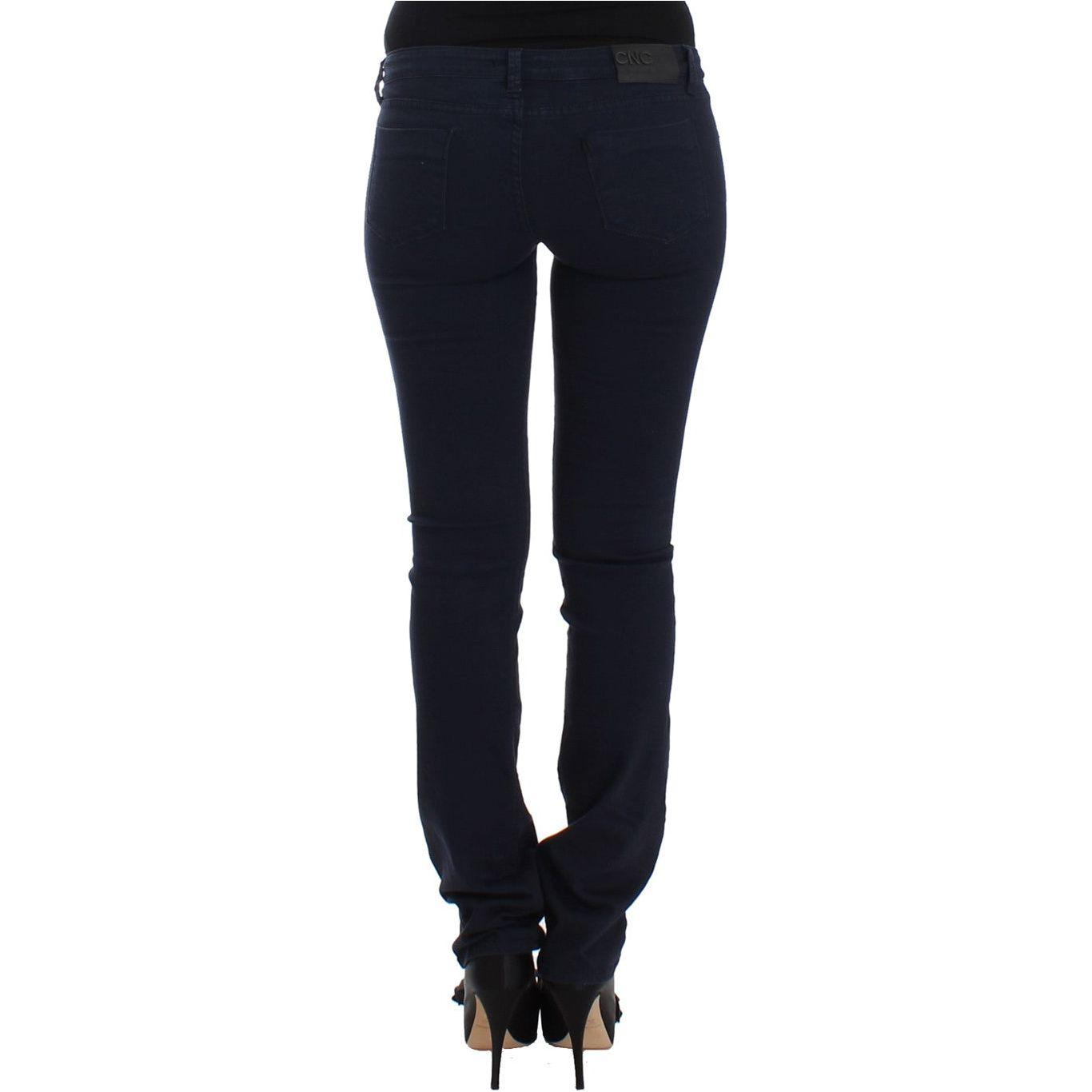 Costume National Blue straight leg jeans