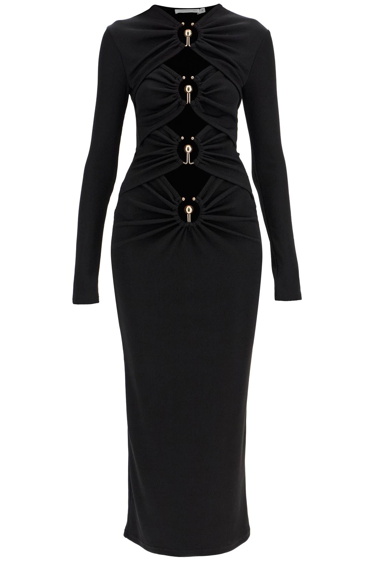 Christopher Esber 'cut out dress with metallic rings' Dresses Christopher Esber