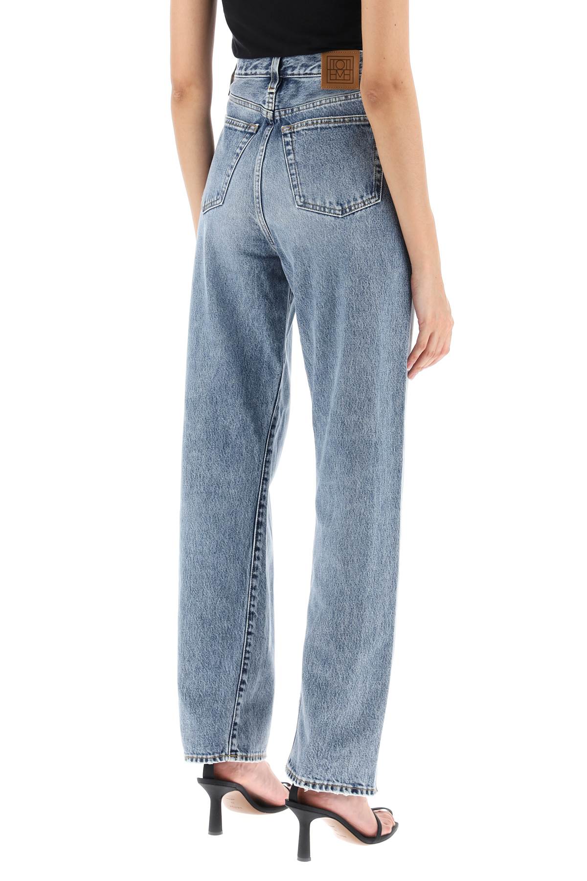 Toteme twisted seam straight jeans Jeans Toteme