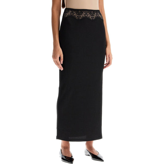 Christopher Esber "knitted skirt with lace detail Skirts Christopher Esber