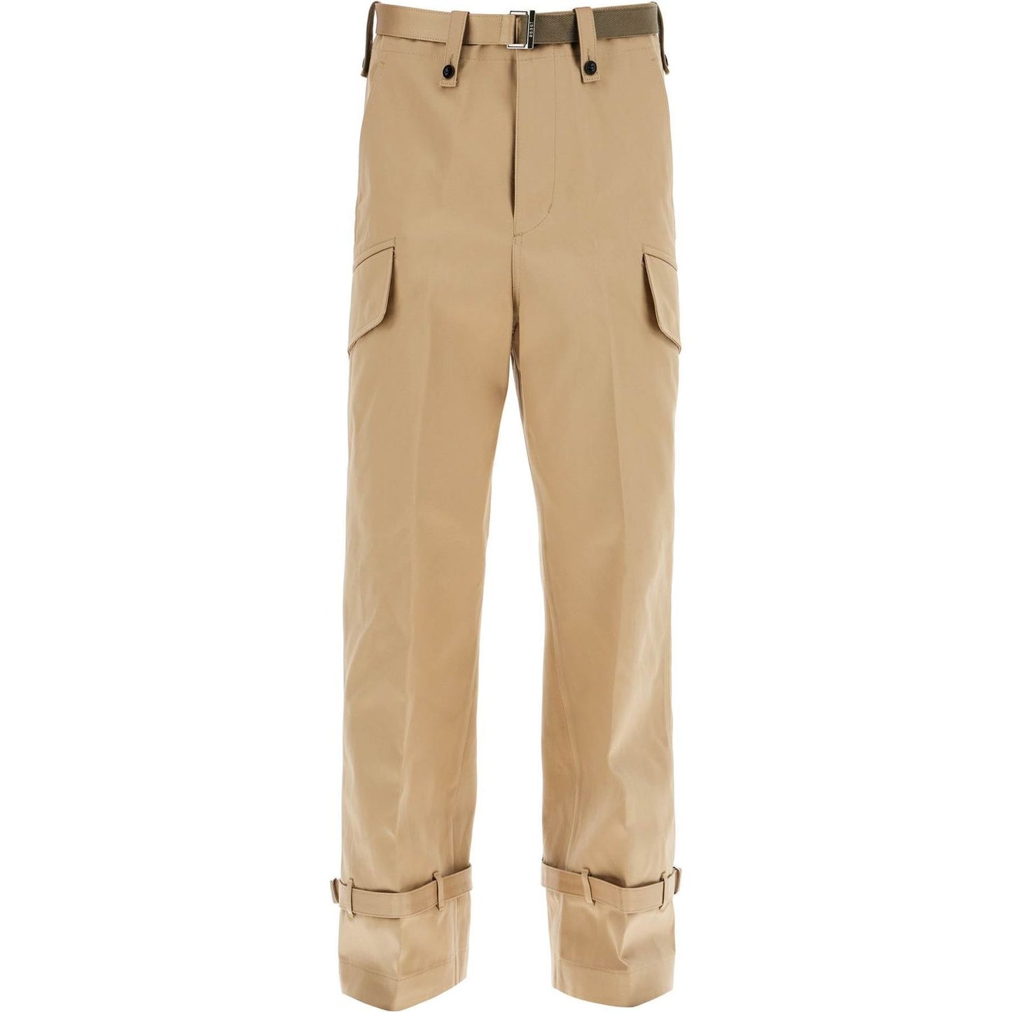 Sacai cotton chino pants for Trousers Sacai