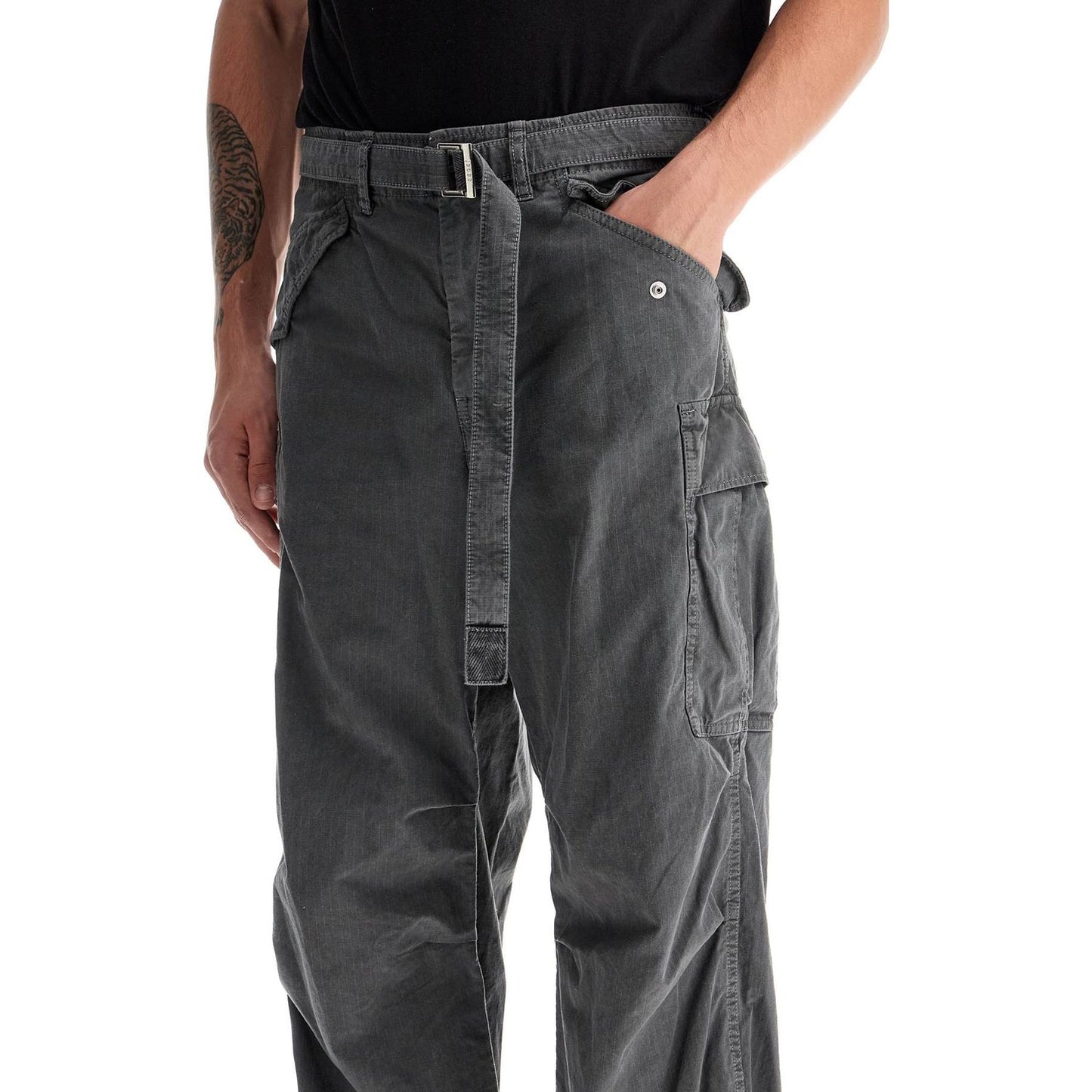 Sacai ripstop cargo pants cotton ripstop Trousers Sacai