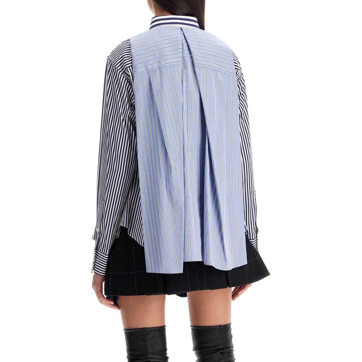 Sacai poplin sticked shirt Topwear Sacai