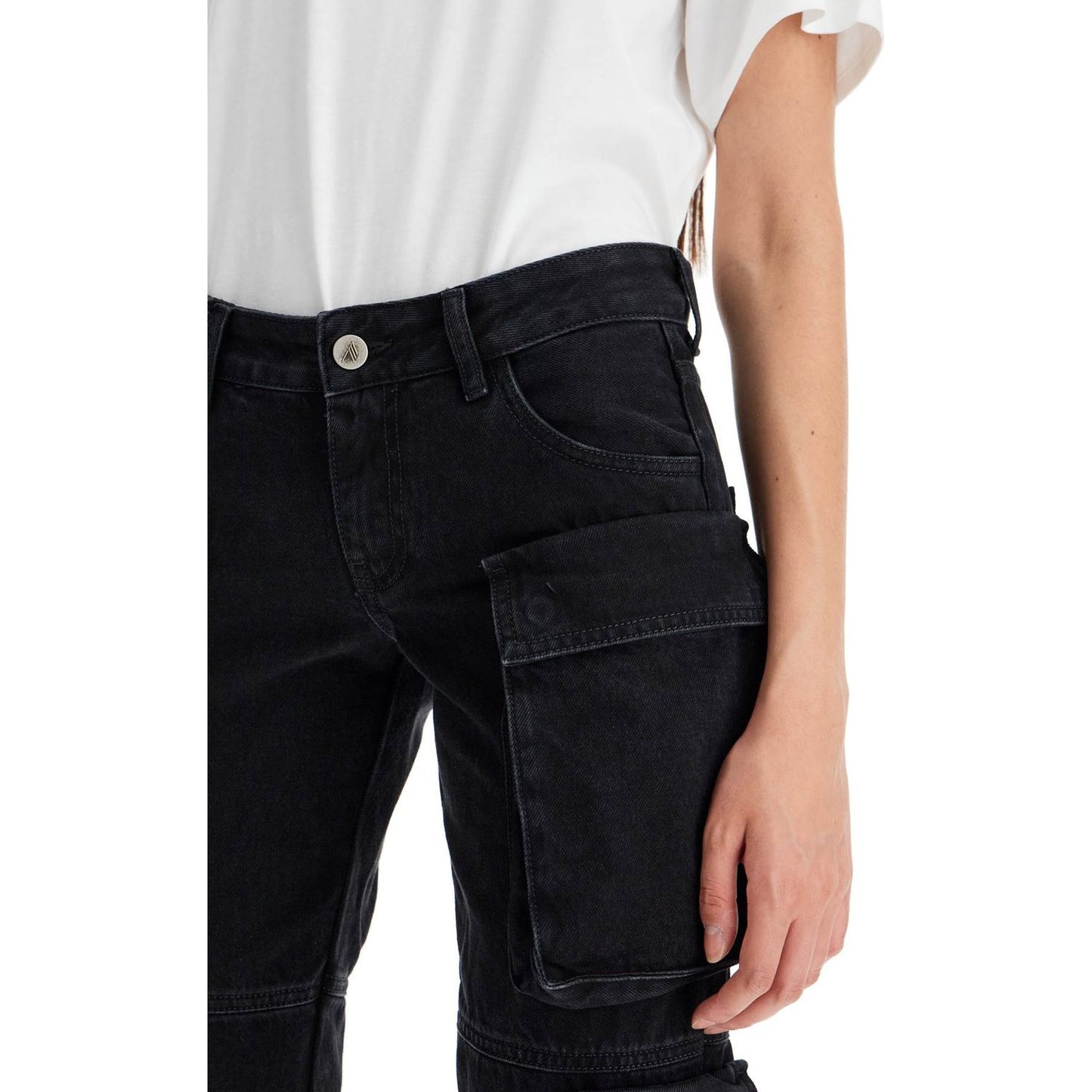 The Attico essie flared cargo pants Jeans The Attico