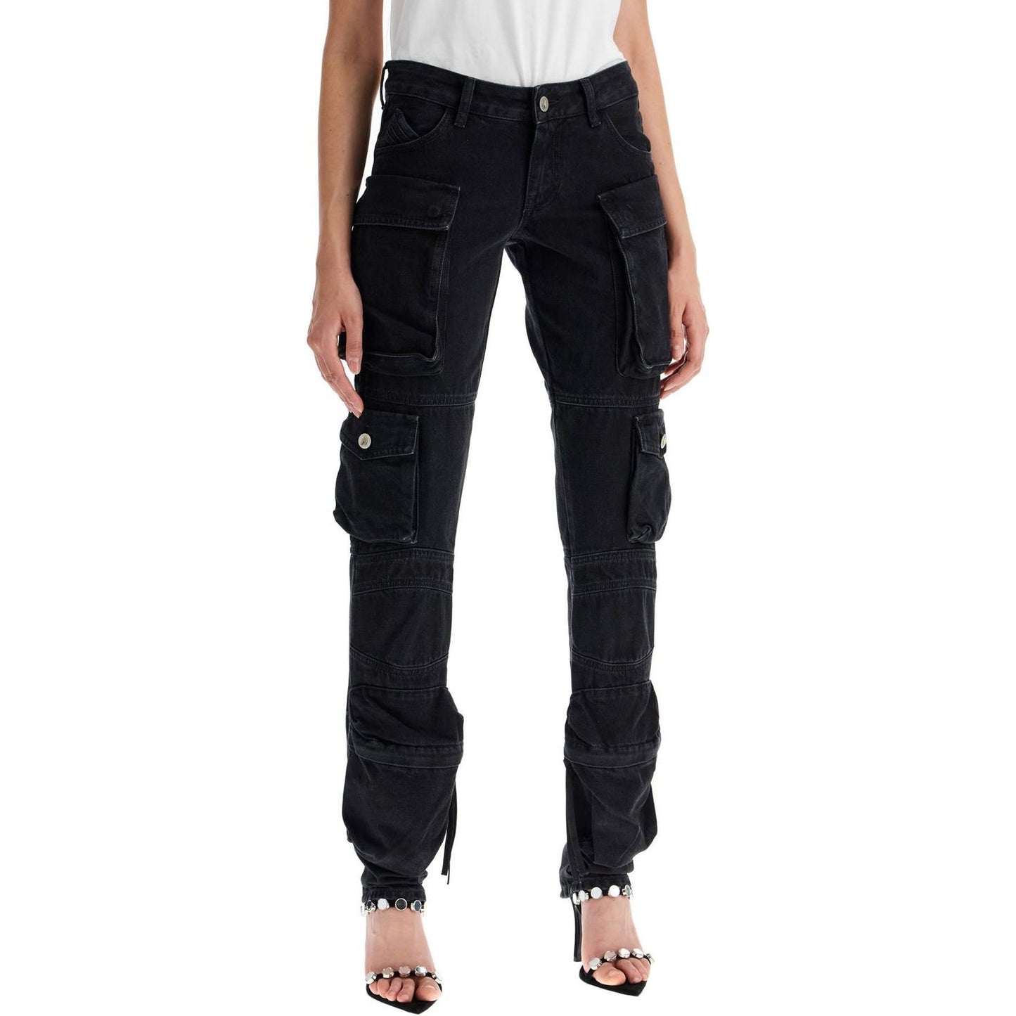 The Attico essie flared cargo pants Jeans The Attico