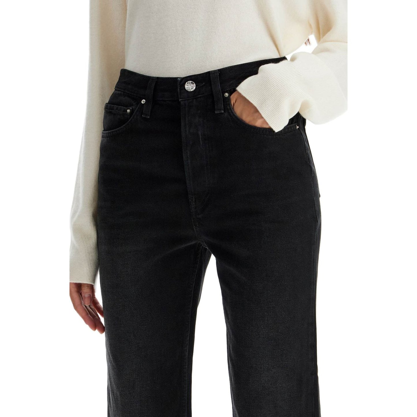 Toteme classic cut cropped jeans Jeans Toteme