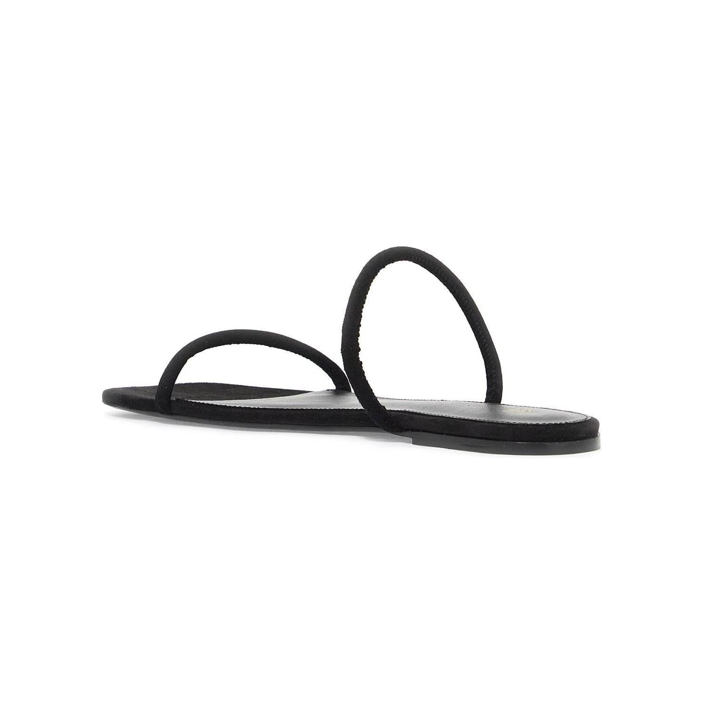 Toteme minimalist suede leather slides Sandals Toteme