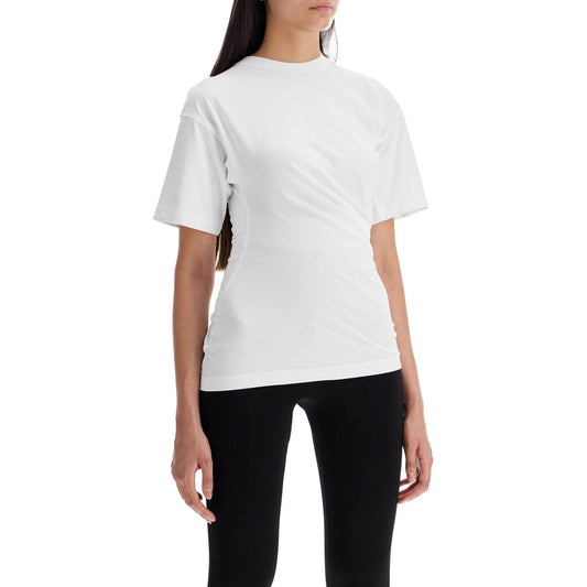 Toteme organic cotton twisted tee Topwear Toteme