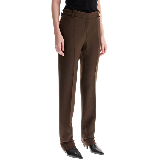 Toteme low-waisted slim fit pants Trousers Toteme