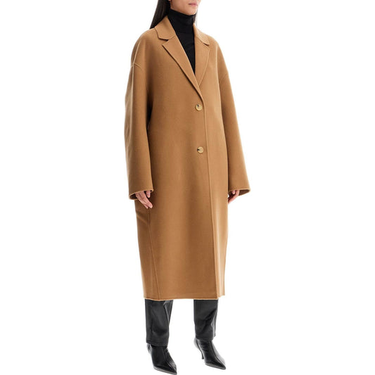 Toteme wool blend cocoon coat with Jackets Toteme