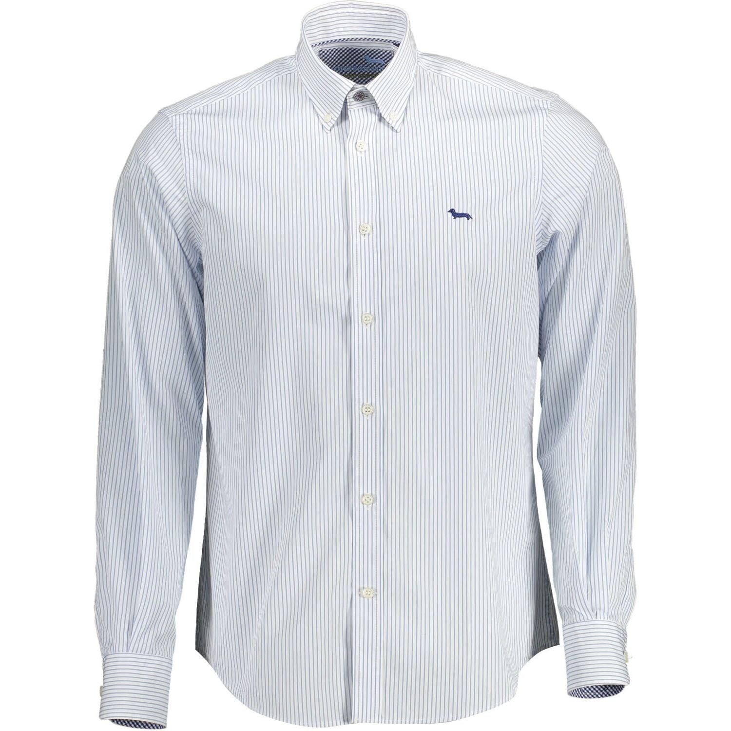 Harmont & Blaine Light Blue Cotton Men Shirt