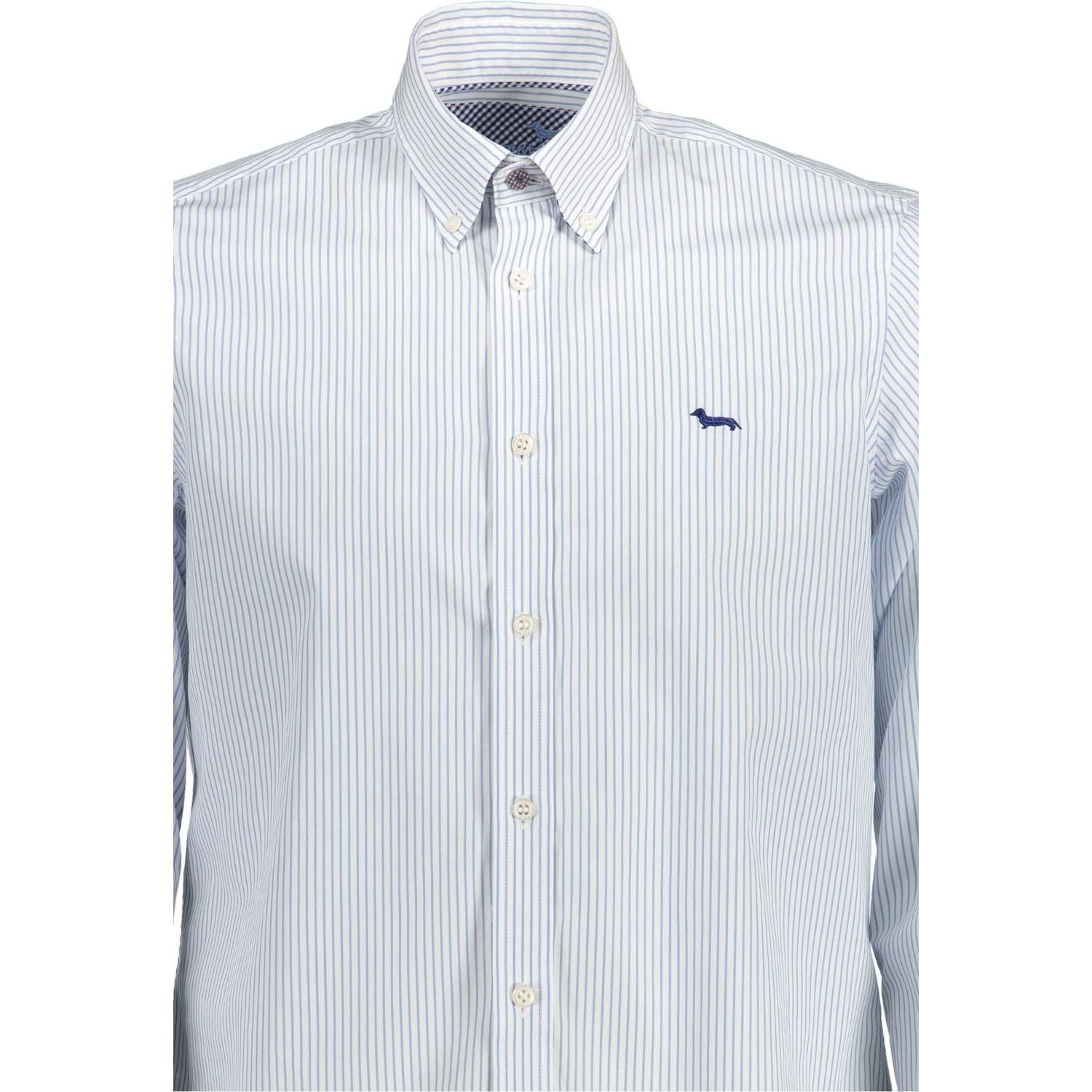 Harmont & Blaine Light Blue Cotton Men Shirt