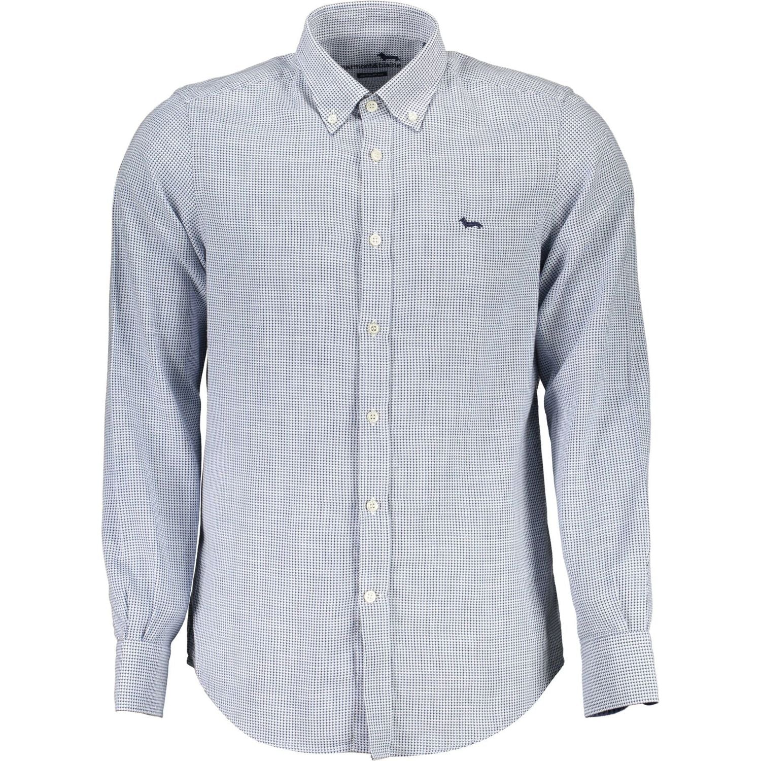 Harmont & Blaine Light Blue Cotton Men Shirt