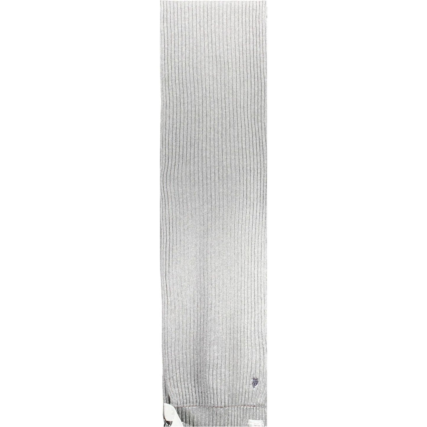 U.S. POLO ASSN. Gray Wool Men Scarf U.S. POLO ASSN.