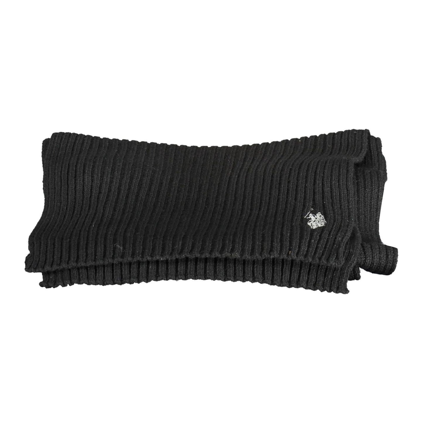 U.S. POLO ASSN. Black Wool Men Scarf U.S. POLO ASSN.