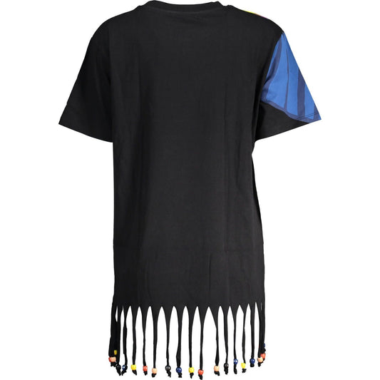 Desigual Black Cotton Women Dress Desigual