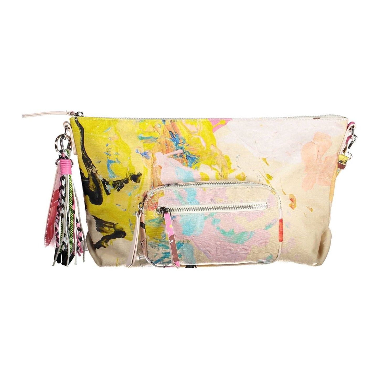 Desigual White Polyester Women Handbag Desigual