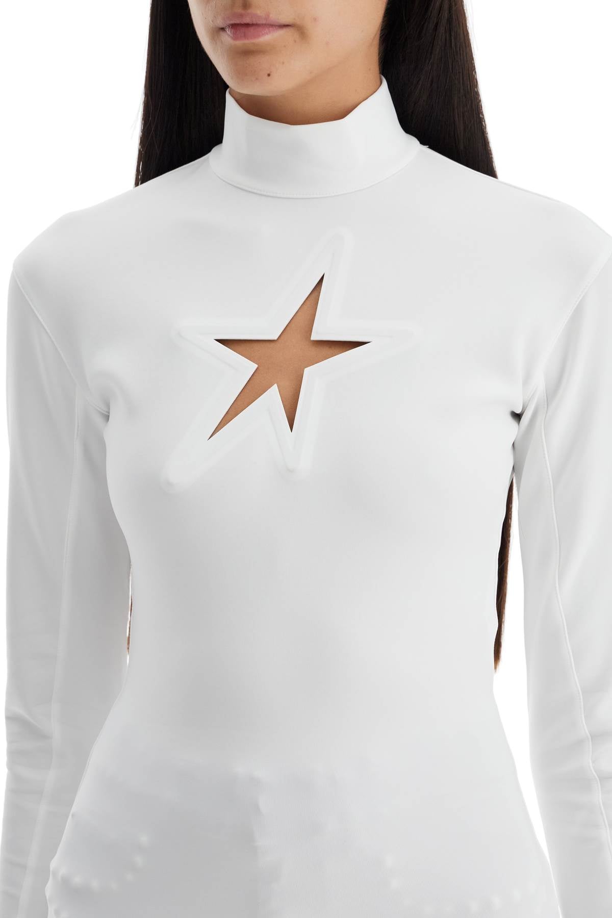 Mugler long-sleeved star top for Topwear Mugler