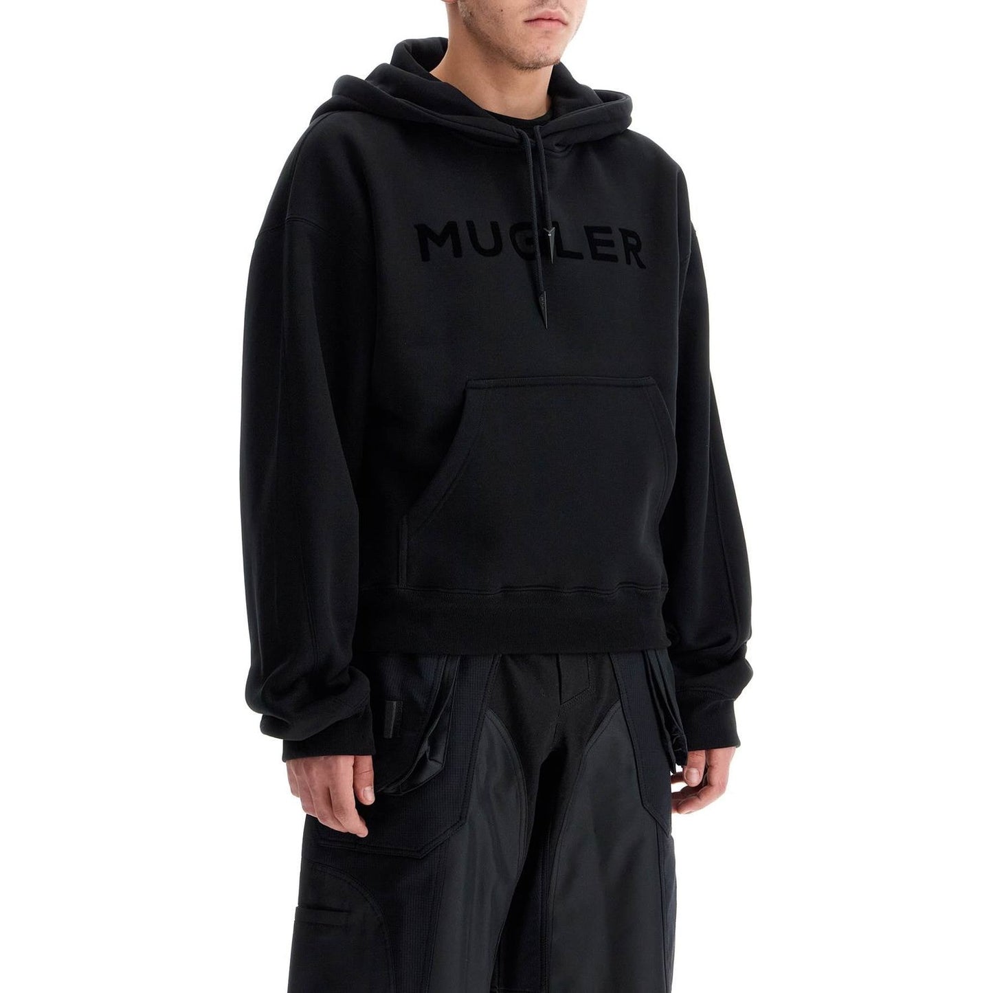 Mugler fleece sweatshirt with Topwear Mugler