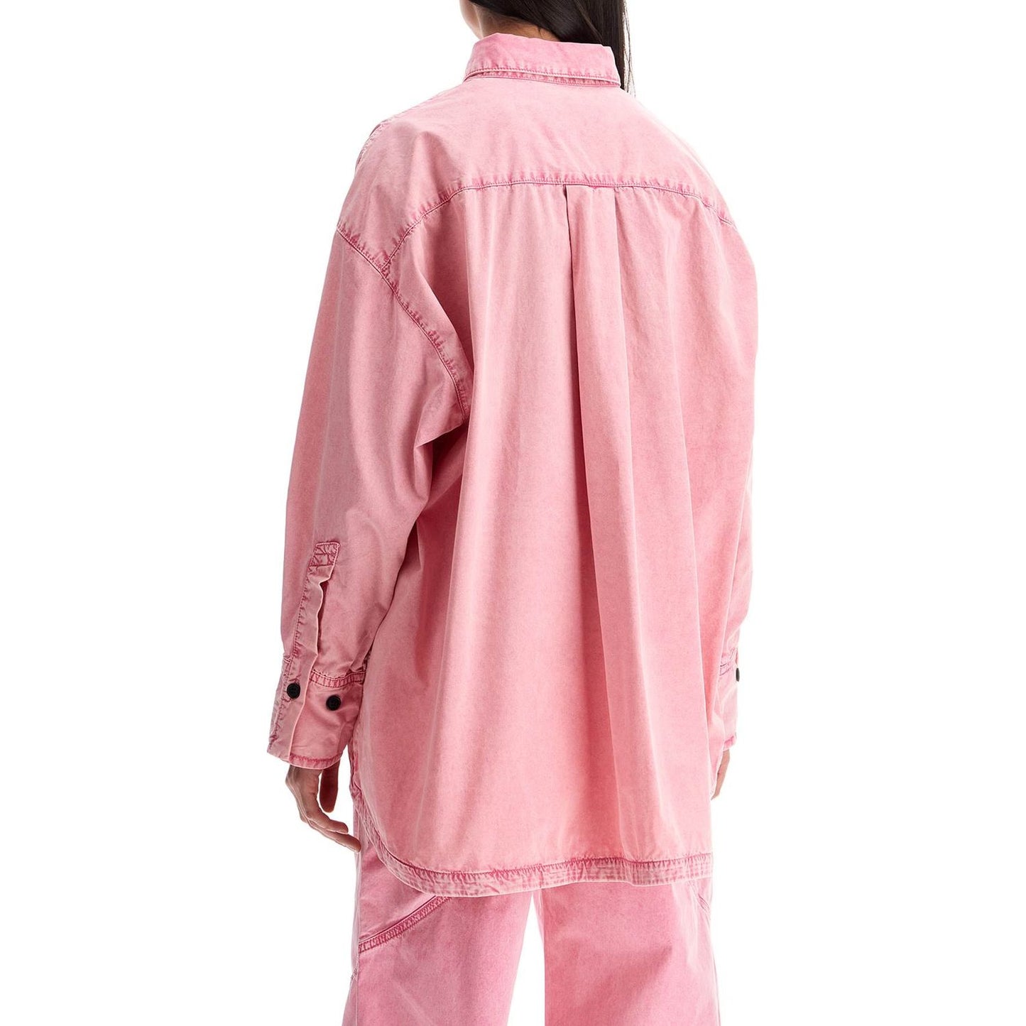 The Attico oversized pink shirt Topwear The Attico