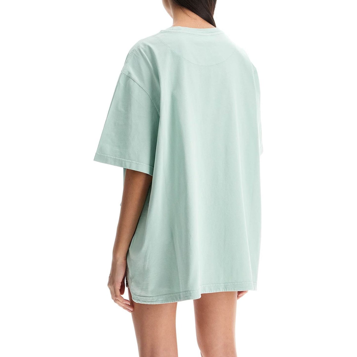 The Attico oversized short sleeve mint green t-shirt Topwear The Attico