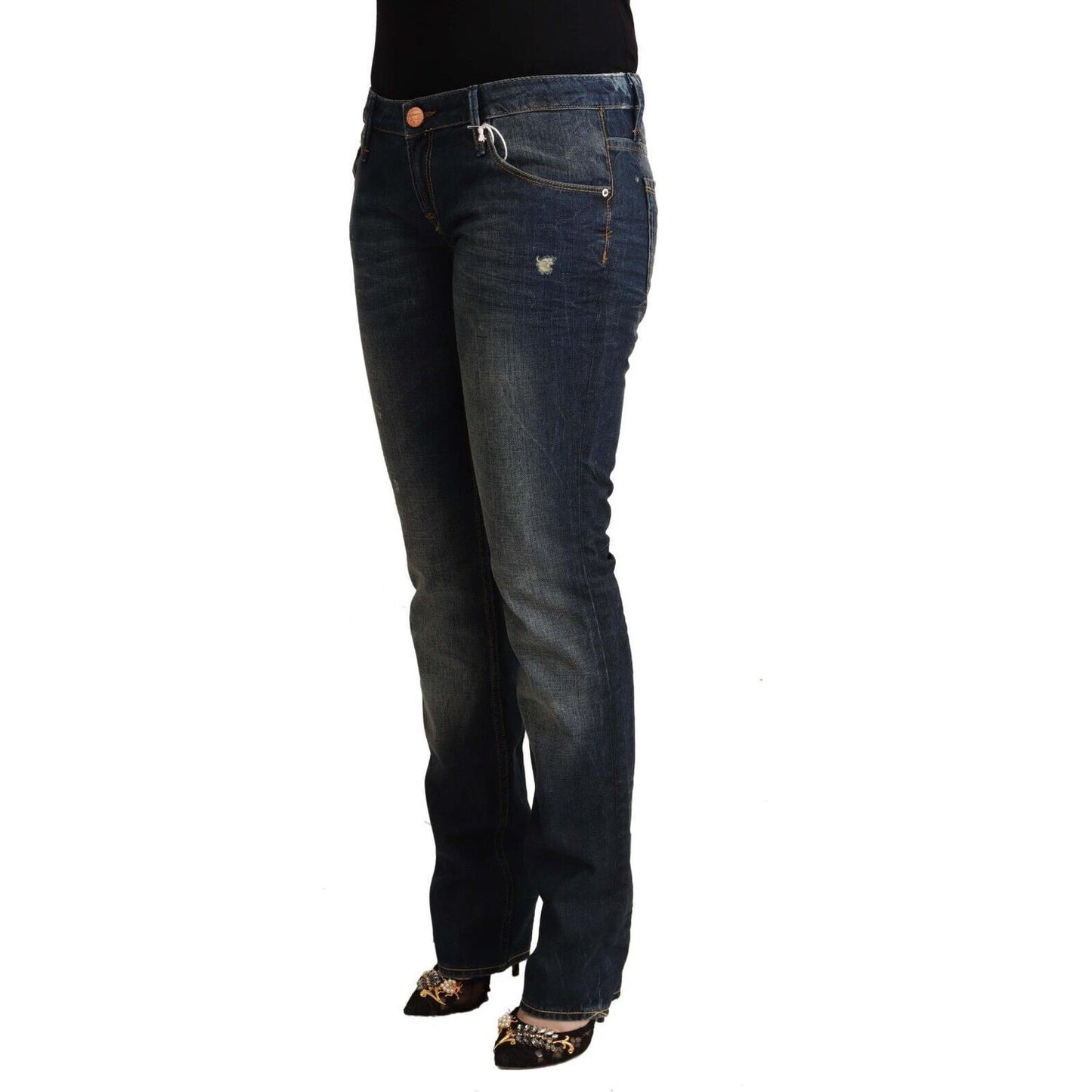 Acht Chic Low Waist Skinny Denim Jeans Acht