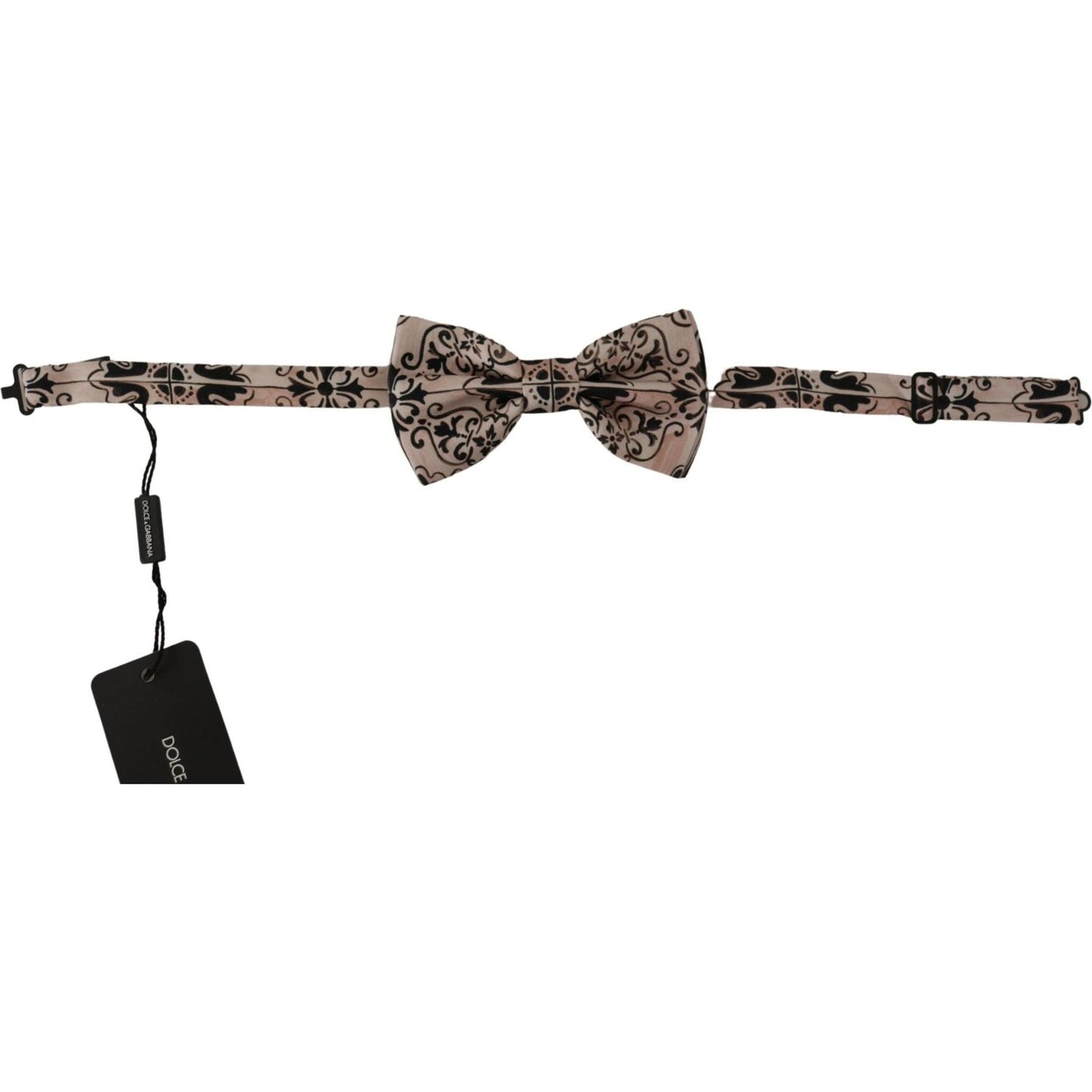 Dolce & Gabbana Elegant Multicolor Silk Bow Tie Dolce & Gabbana