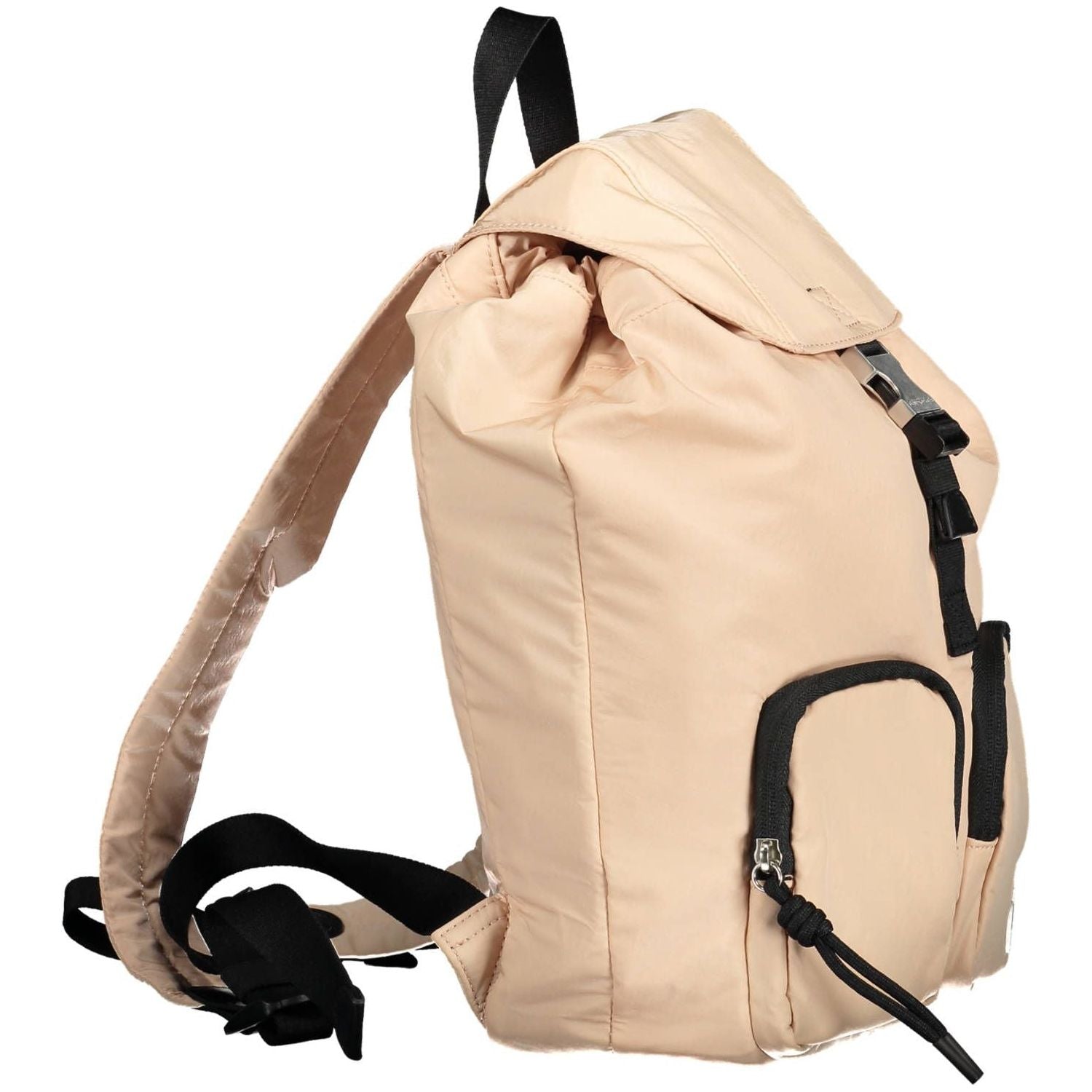 Front view with bag zipped and handles upright.