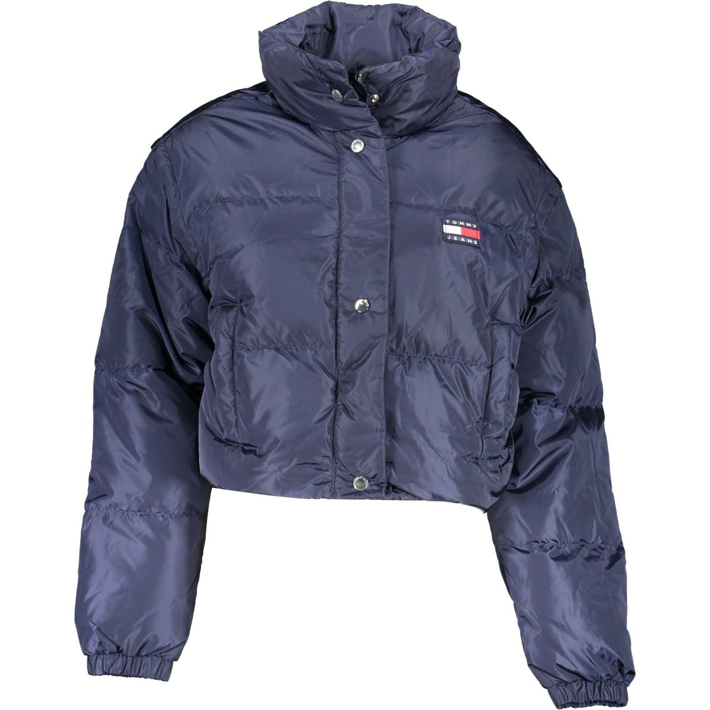 Tommy Hilfiger Blue Nylon Women Jacket Tommy Hilfiger