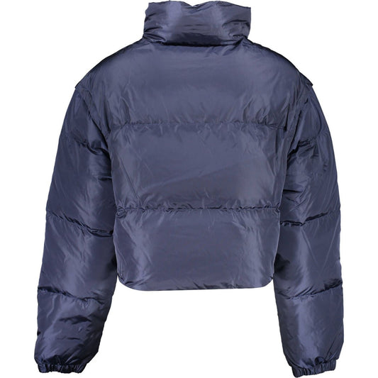 Tommy Hilfiger Blue Nylon Women Jacket Tommy Hilfiger