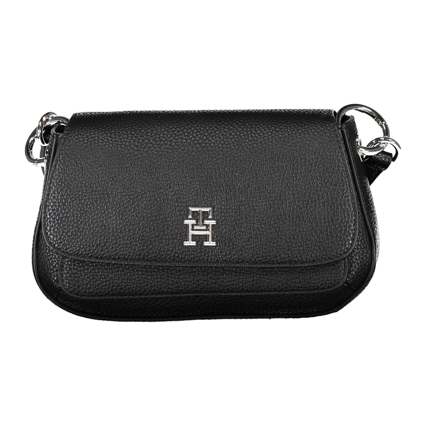 Tommy Hilfiger Black Polyethylene Women Handbag Tommy Hilfiger