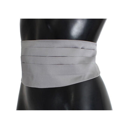 Dolce & Gabbana Gray Waist Belt Silk Cummerbund1728,67345645728,Accessories,Belts - Accessories,Cummerbund - Men - Accessories,Dolce & Gabbana,Gray,High-Waist Belts - Belts - Accessories,IT48 | M,Material: 100% Silk,Men,Men - Accessories,New with tags