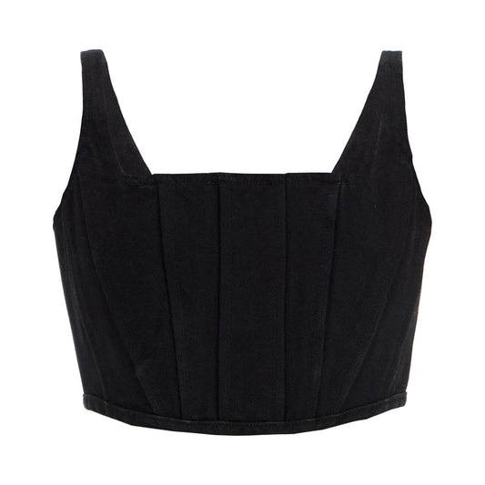 Marc Jacobs denim bustier top for women Topwear Marc Jacobs