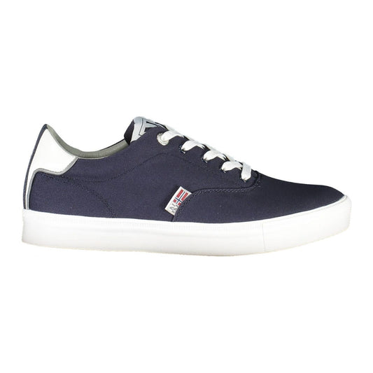 Napapijri Blue Polyester Men Sneaker Napapijri