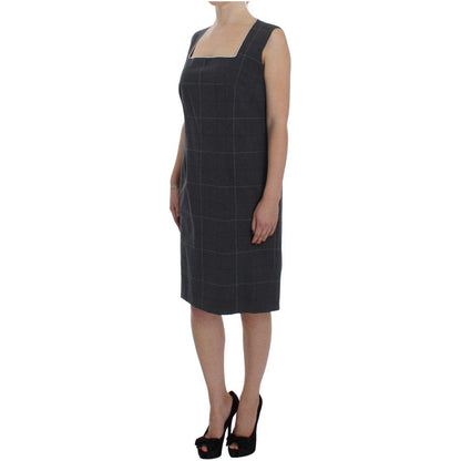 BENCIVENGA Gray Stretch Sheath Dress Suit Set