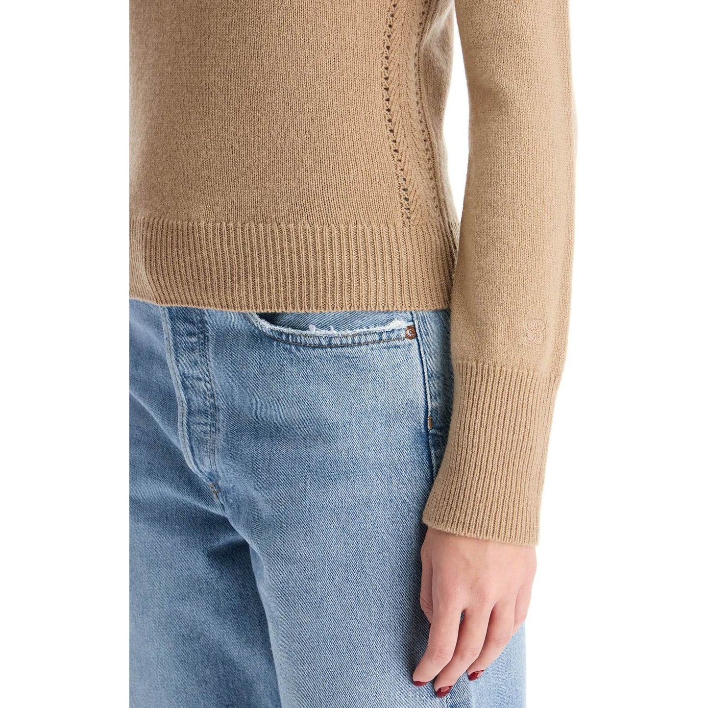 FILIPPA K wool and cashmere sweater with decorative details Knitwear FILIPPA K