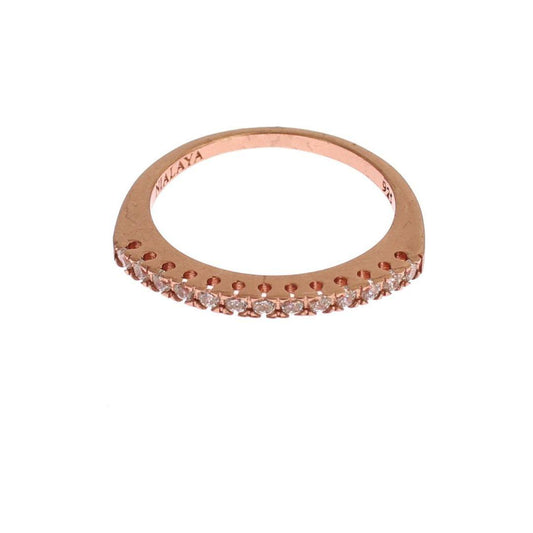 Nialaya Red Gold 925 Silver Ring Ring