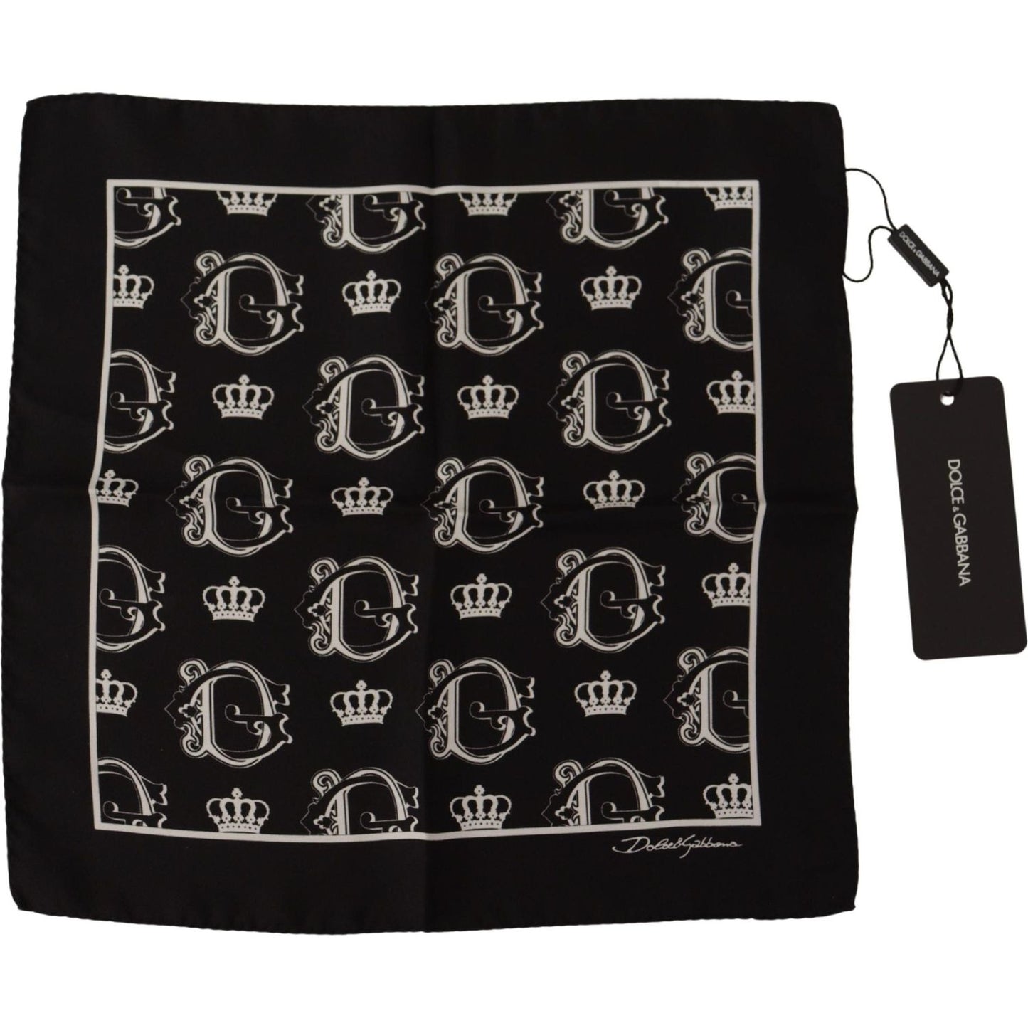 Dolce & Gabbana Elegant Silk Square Men's Scarf Dolce & Gabbana