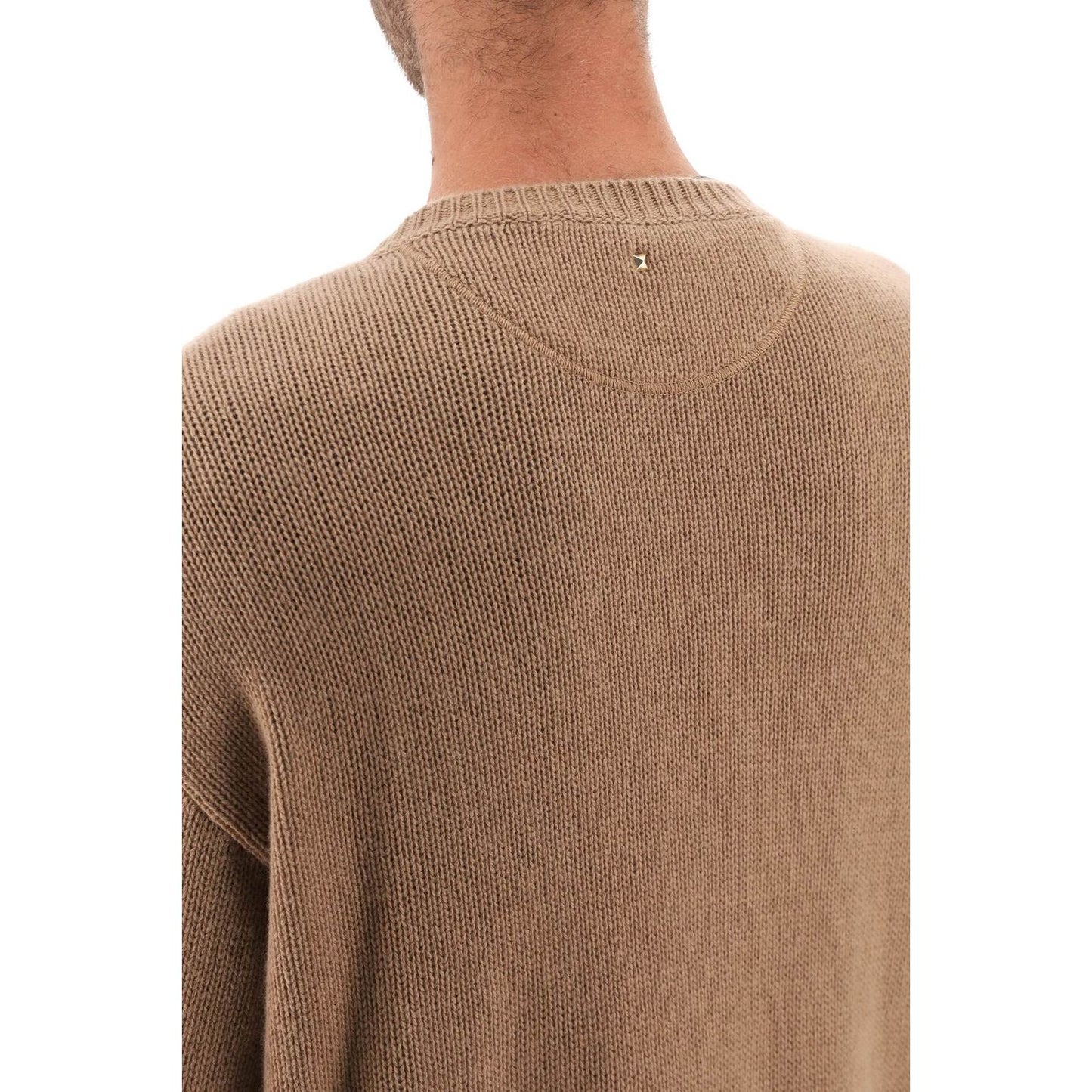 Valentino Garavani cashmere sweater with stud Knitwear Valentino Garavani