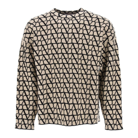 Valentino Garavani toile iconographe wool sweater Knitwear Valentino Garavani