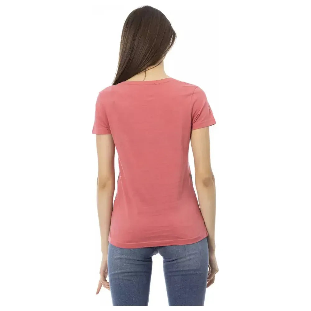 Trussardi Action Multicolor Cotton Women Top Trussardi Action