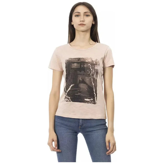 Trussardi Action Multicolor Cotton Women T-Shirt Trussardi Action