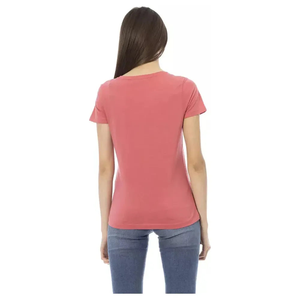 Trussardi Action Multicolor Cotton Women T-Shirt Trussardi Action