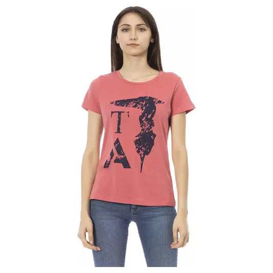 Trussardi Action Multicolor Cotton Women T-Shirt Trussardi Action