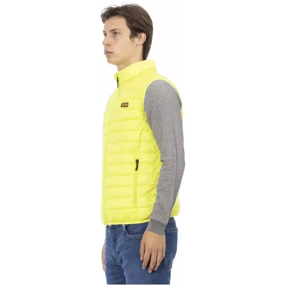 Ciesse Outdoor Yellow Polyester Men Sleeveless Jacket Ciesse Outdoor